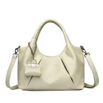 Trendy Niche Women's New Shoulder Bag - Beige