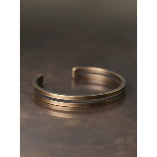 Classic Simple Personality Bracelet Men's Design Matte Texture Bracelet - Shop at LoveMi