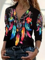 Feather Print-M
