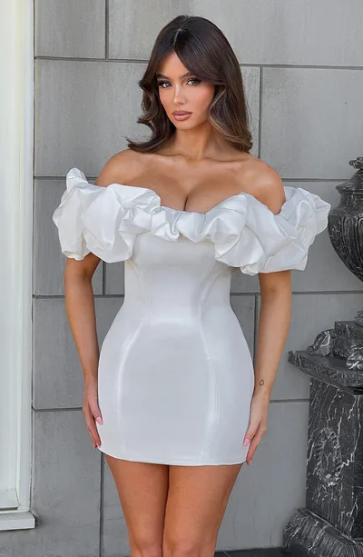 Ladies' Fashion Slim Fit Mini Skirt White - Shop at LoveMi