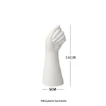 White Plaster Hand Bottle
