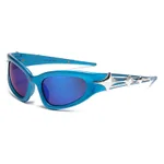 Blue Frame Blue Purple Lens
