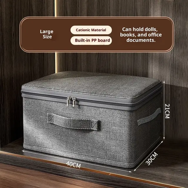 Home Fabric Extra Large Capacity Wardrobe Clothing Storage Basket Large Size - Shop at LoveMi
