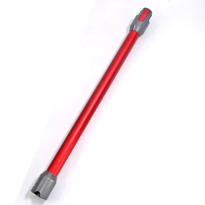 Vacuum Cleaner Extension Rod Extended Rod Metal Telescopic Conductive Pipe Accessory Straight Pipe Red - Shop at LoveMi