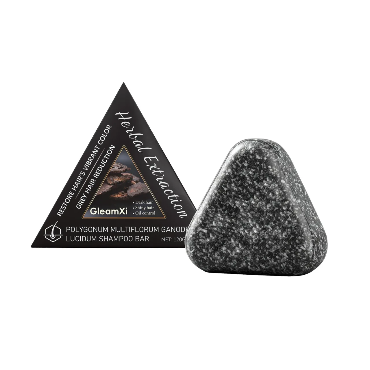 Polygonum Multiflorum Ganoderma Lucidum Shampoo Bar - 120G