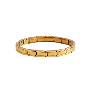 Elastic Mix And Match Fashionable Stainless Steel DIY Youth Accessories - Full Gold