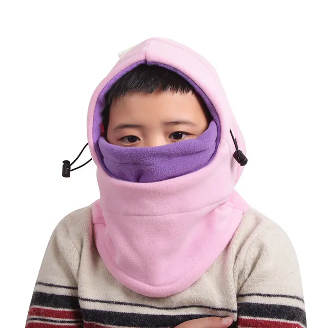 Winter Outdoor Upgrade Double sided Fleece Thickened Hat Pink With Velvet Lining - Shop at LoveMi