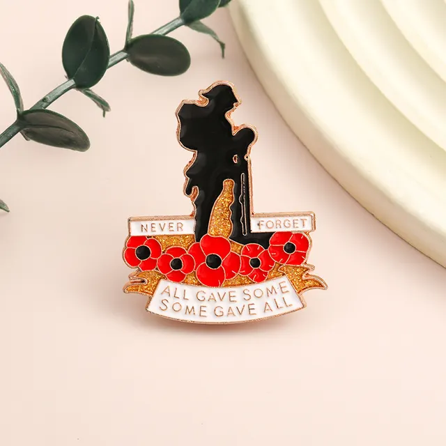 British Legion Soldier Cowboy Backpack Lapel Pin Badge Xz4607 - Shop at LoveMi