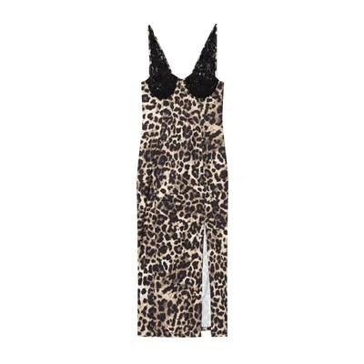Women's Lace Midi Dress Picture Color L - Shop at LoveMi