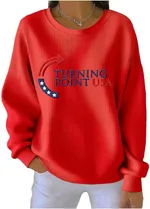 Trendy Women's Round Neck Pullover Sweatshirt - Sh9280102