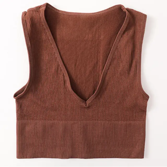 Sexy Off shoulder Crop Top For Women Chocolate - Shop at LoveMi