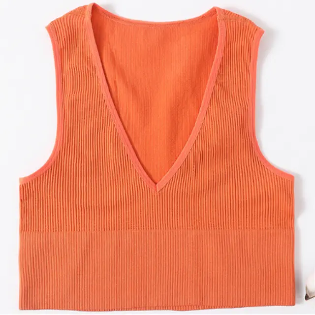 Sexy Off shoulder Crop Top For Women Orange - Shop at LoveMi