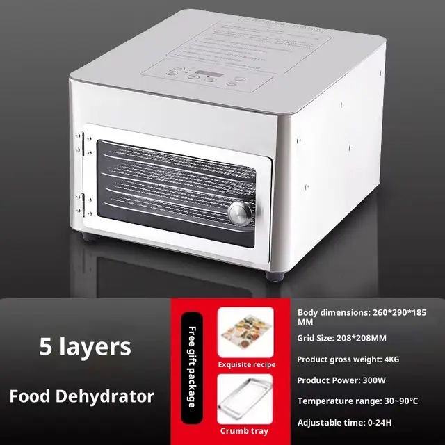 Food Household Vegetable Pet Snacks Meat Jerky Material Removal Smart Fruit Dehydrator Us - Shop at LoveMi