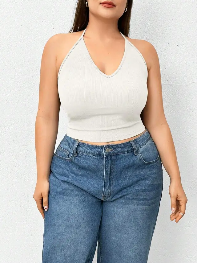 Base Layer Innerwear Halter Tank Top Vest White - Shop at LoveMi