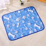 Bone Paw Print Cool Mat