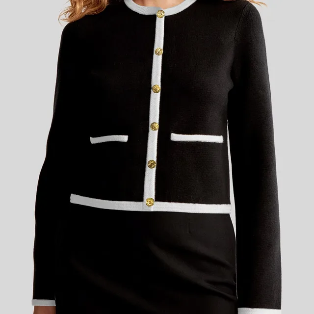 Women's Knit Cardigan Sweaters Spring Fashion Long Black - Shop at LoveMi