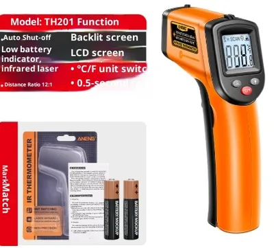 Infrared Thermometer High Precision For Industrial Use Orange - Shop at LoveMi