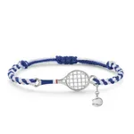 Retro Blue And White Rope