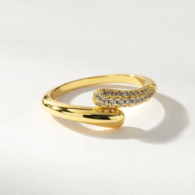 European And American Popular S925 Sterling Silver Versatile Light Luxury Crossover Ring No 7 - Shop at LoveMi