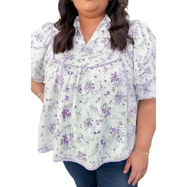 Versatile Printed Chiffon Blouse For Women Pl2513815 P820 Style - Shop at LoveMi