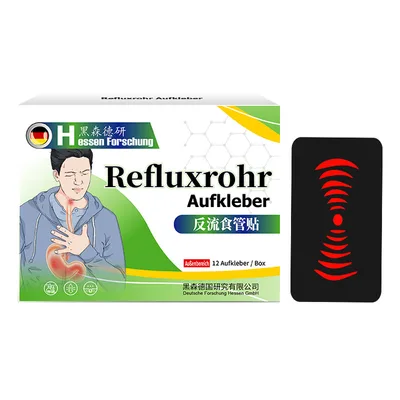 Reflux Esophagitis Stomach Discomfort Belching Bloating Gastrointestinal Discomfort 12 Stickers - Shop at LoveMi