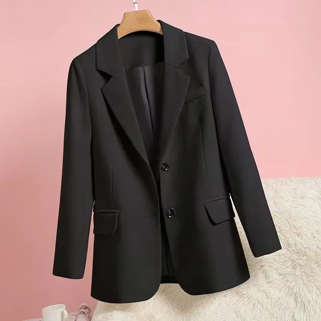 New Spring And Autumn Casual Women's Suits Black - Shop at LoveMi