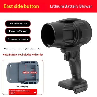 Lithium Battery Violent Fan Dust Blower Dryer Dongcheng Side Button - Shop at LoveMi