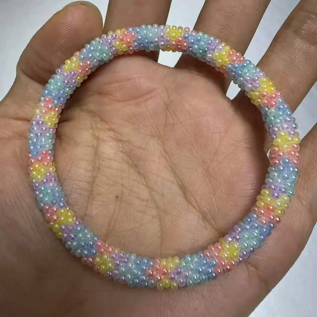 Bohemian Hand woven Dopamine Fashion Bracelet 146Style - Shop at LoveMi
