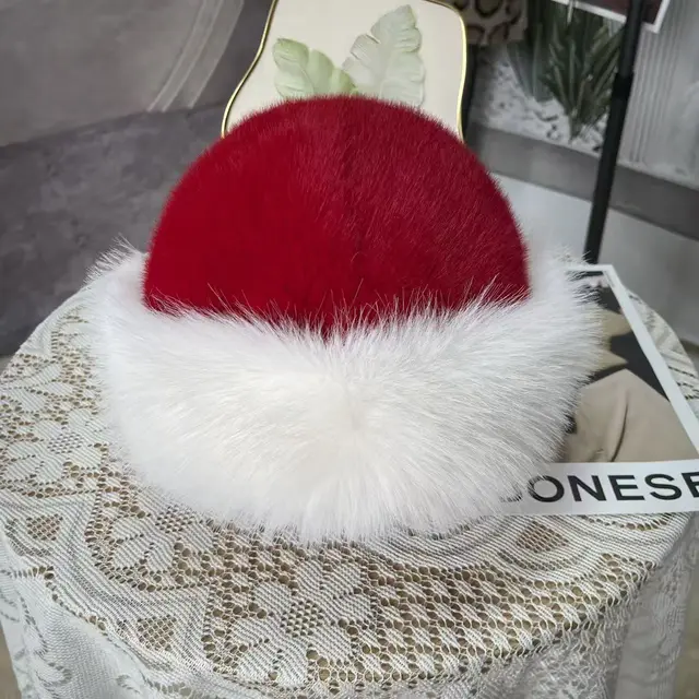 Plush Mongolian Hat For Cold Weather, Warm Fleece lined Women's Winter Hat Christmas Hat - Shop at LoveMi