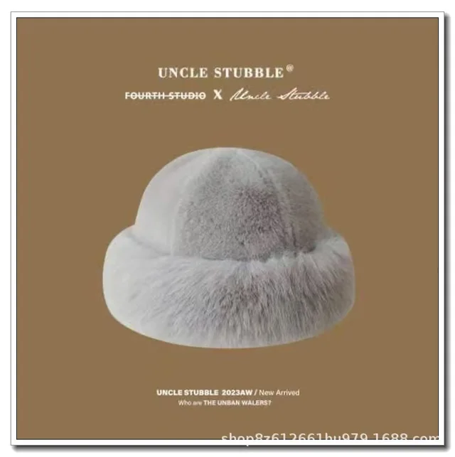 Plush Mongolian Hat For Cold Weather, Warm Fleece lined Women's Winter Hat Light Gray - Shop at LoveMi