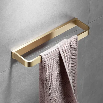 Towel Rack Bathroom Accessories Solid Brass Towel Rack Towel Ring - Shop at LoveMi