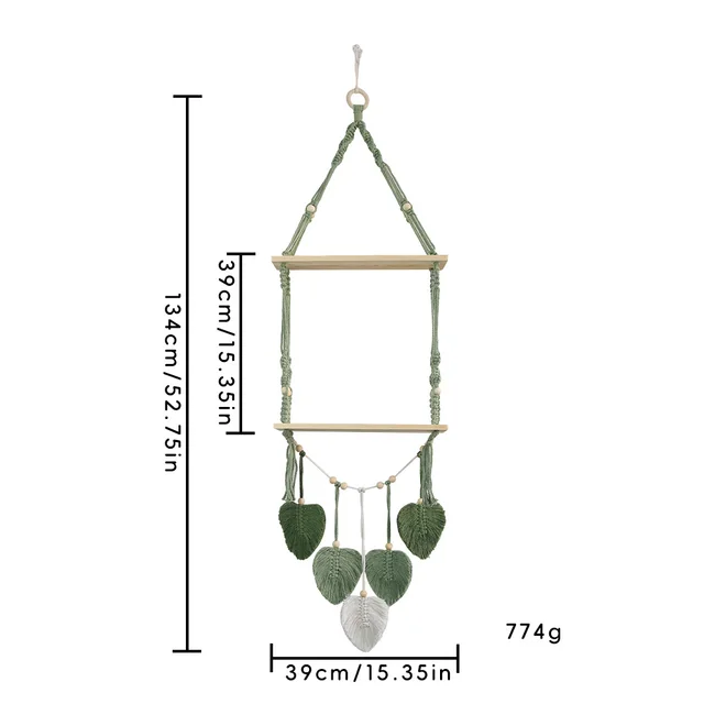 European style Home Wall Decoration Handmade Woven Green - Shop at LoveMi