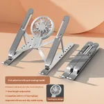 Silver Silicone Fan