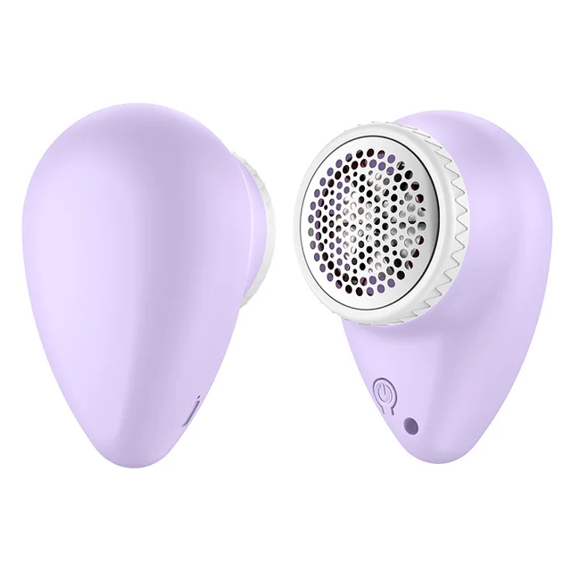 Portable Lint Shaver Rechargeable Home Use Fabric friendly Lint Remover Say Goodbye To Fabric Pilling Worries Purple - Shop at LoveMi