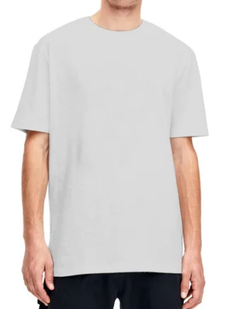 Customized US Size Short-sleeved T-shirts And Plus-size T-shirts - Light Grey