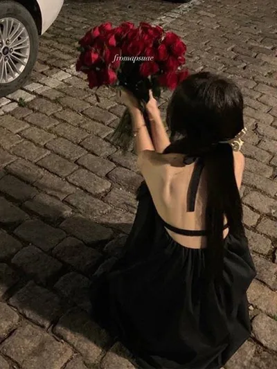 Sanya Beach Vacation Style Sexy Backless Halter Dress Black - Shop at LoveMi