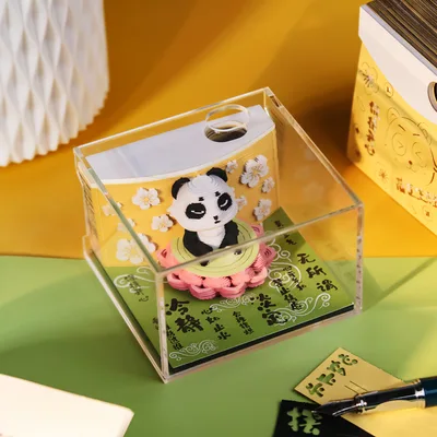 Calendar Panda 3d Three dimensional Post it Notes 26Year Weekly Calendar - Shop at LoveMi