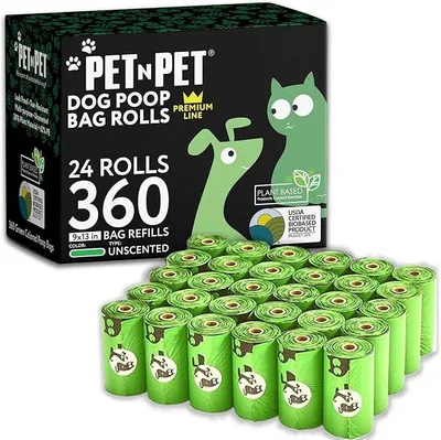 Dog Pet Poop Scoop Car Garbage Bag Emerald Green - Shop at LoveMi