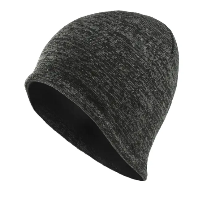 Outdoor Fleece Hat Cycling Mountaineering Large Head Dark Gray - Shop at LoveMi