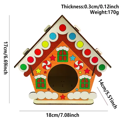 Wooden Crafts American Country Garden Yard Ornaments Model C Candy Version - Shop at LoveMi