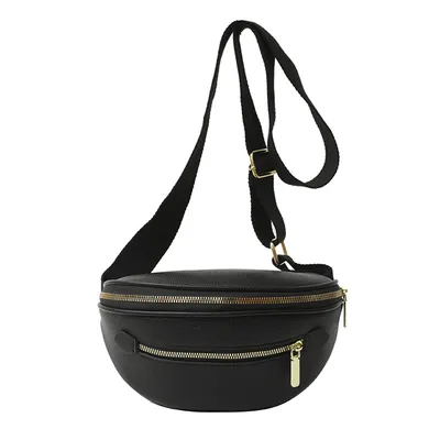 Retro Women's Single Shoulder Crossbody Bag Black - Shop at LoveMi