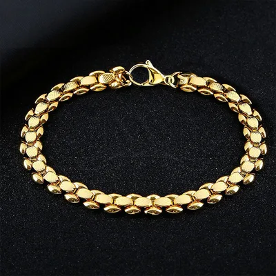 Trendy And Cool Personality Bracelet Accessories L254 Gold - Shop at LoveMi