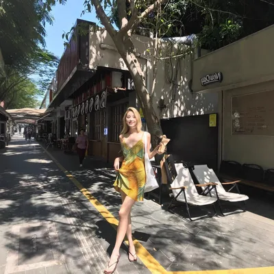 French Gentle Style Strappy Dress For Women Picture Color S - Shop at LoveMi