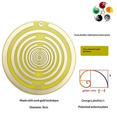 Five Element Polarization Disk Passive Multi Frequency Oscillation Feng Shui Ornament Loess Plate - Shop at LoveMi