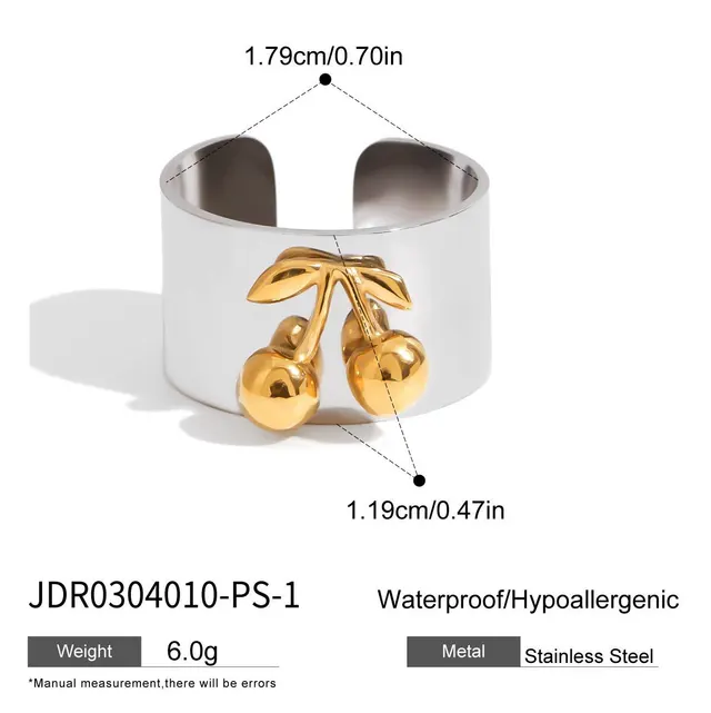 Love Ring Titanium Steel Colorfast Jewelry Light Luxury Jdr0304010Ps1 - Shop at LoveMi