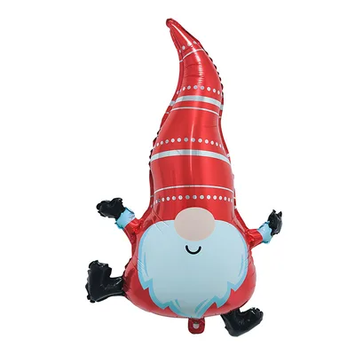 New Christmas Balloon shaped Home Decorations Top Hat Santa Claus - Shop at LoveMi