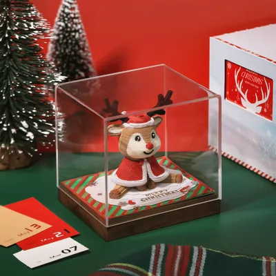 Christmas Desktop Decoration Gift Cartoon Reindeer Christmas Reindeer - Shop at LoveMi