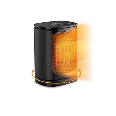 Heater Remote Touch Screen Electric Household Vertical Warm Air Blower Shaking Head Fast Heating Us - Shop at LoveMi