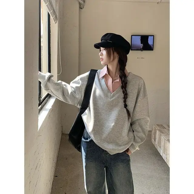 Loose Women's Casual Sports Top Pink - Shop at LoveMi