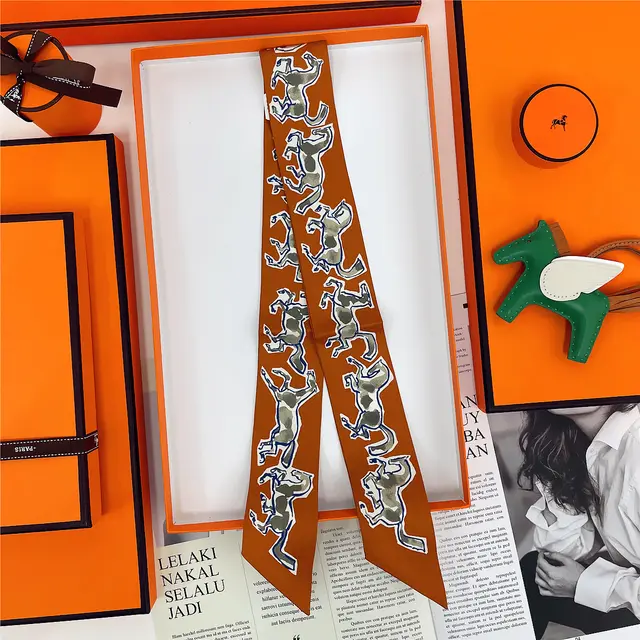 Thin Narrow Ribbon Strip With Floating Ends H0175 Style - Shop at LoveMi